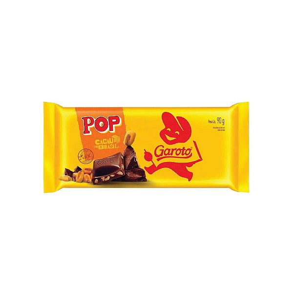 Barra de Chocolate Garoto Pop 90g