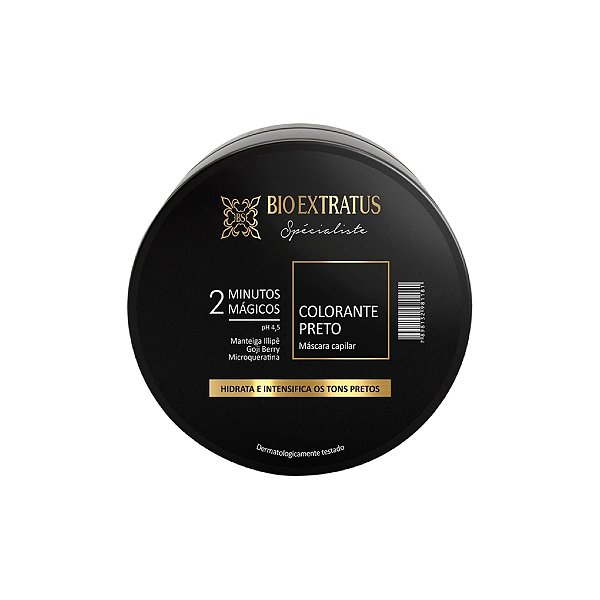 Máscara Capilar Bio Extratus Spécialiste Colorante Preto 250g