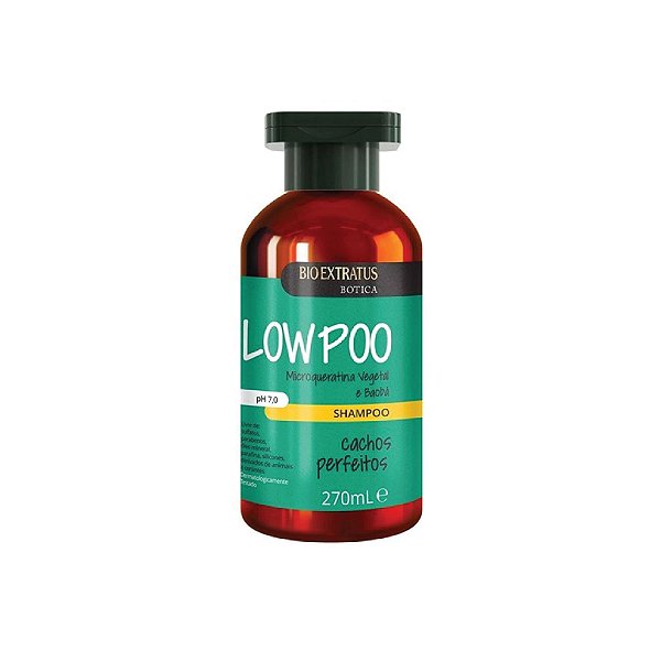 Shampoo Bio Extratus Botica Low Poo Cachos Perfeitos 270ml