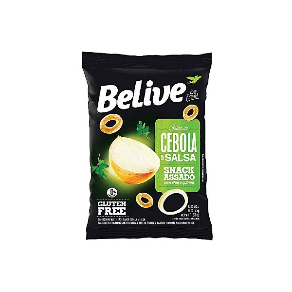 Snack Belive Cebola e Salva 35g