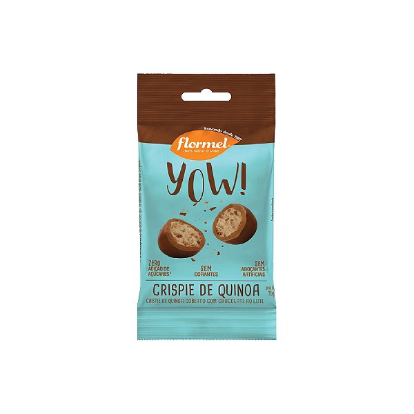 Chocolate Flormel Yow Crispei de Quinoa 35g