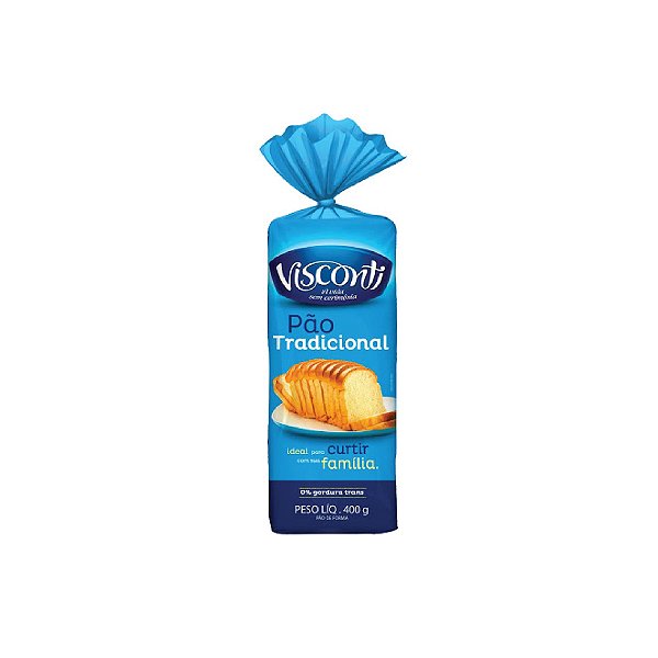 Pão de Forma Visconti Tradicional 400g