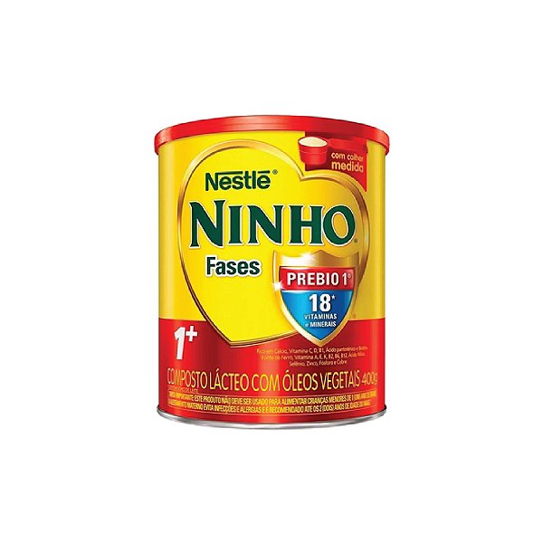 Leite Em Pó Nestlé Ninho Fases 1+ 400g