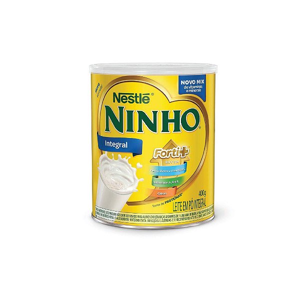 Leite Em Pó Nestlé Ninho Integral Forti+ 400g