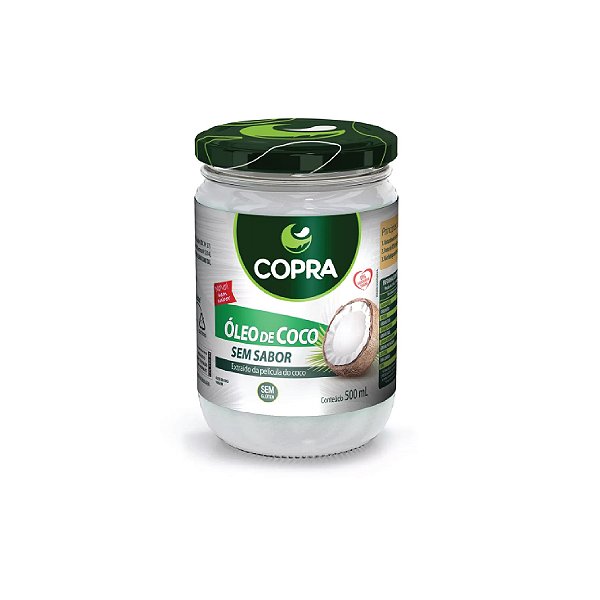 Óleo de Coco Copra Sem Sabor 500ml