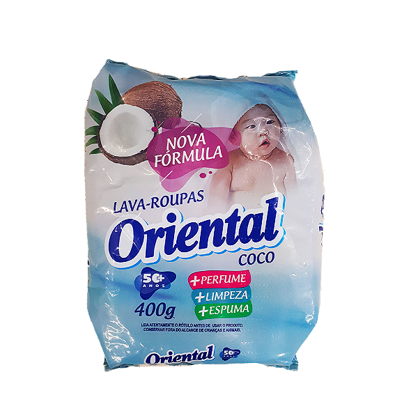 Lava Roupas Oriental Coco 400g