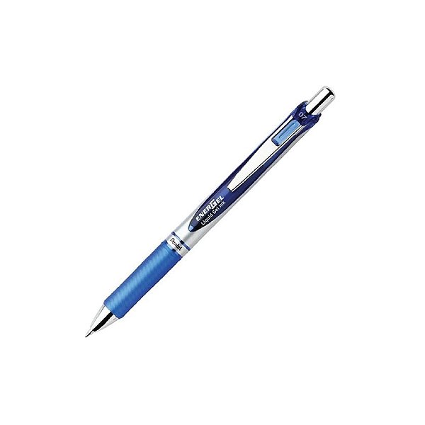 Caneta 0.7 Pentel Energel Retrátil Azul