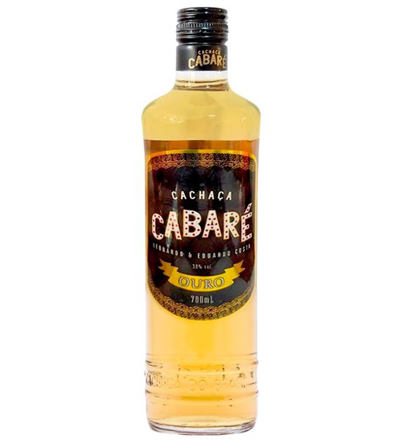 Cachaça Cabaré Ouro 700ml