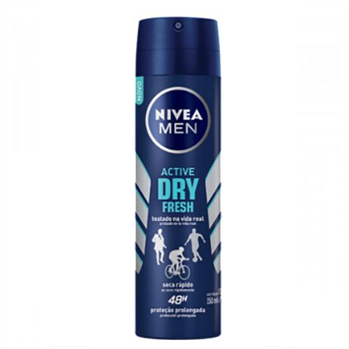Desodorante Aerosol Nivea Men Active Dry Fresh 150ml