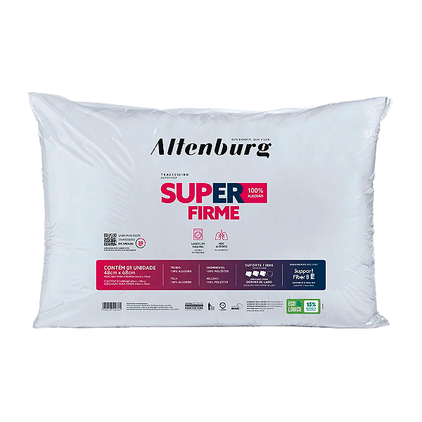 Travesseiro Altenburg Super Firme 48x68cm