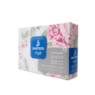 Jogo de Cama Santista Queen C/4 Peças Plus Cinthia