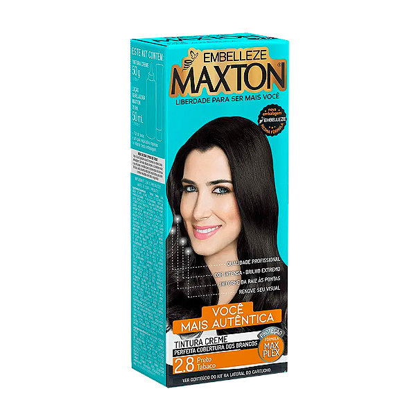 Tintura Maxton 2.8 Preto Tabaco