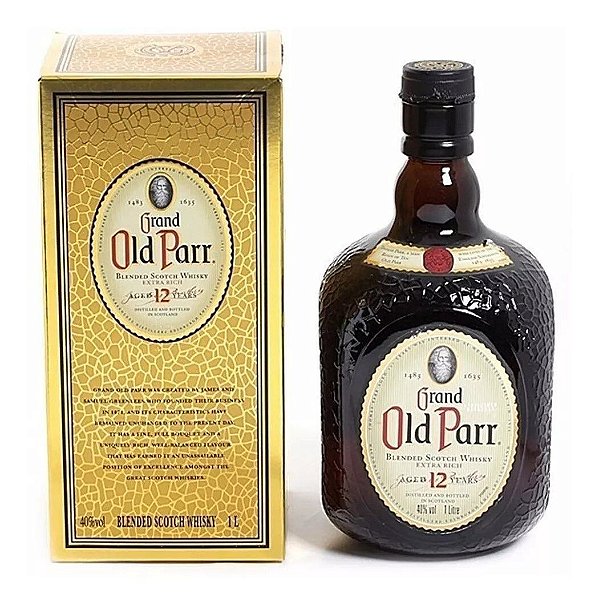 Whisky Old Parr 12 anos 1L