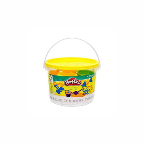 Mini Balde Play-Doh Praia Hasbro 168g 23414