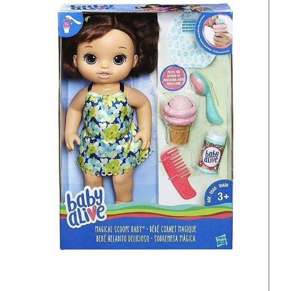 Boneca Baby Alive Sobremesa Mágica