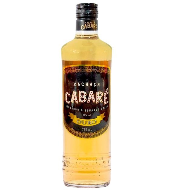Cachaça Cabaré Ouro 700ml