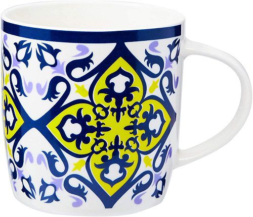 Caneca Lyor Ladrilho Amarelo 350ml