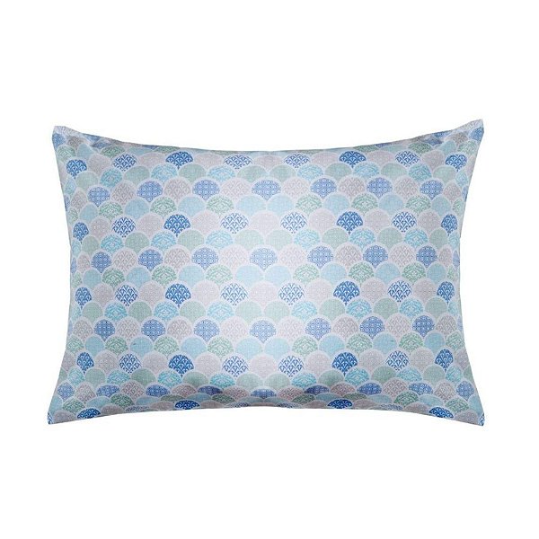 Fronha Avulsa Santista Royal Plus 50x70cm 100% Algodão Deco Azul