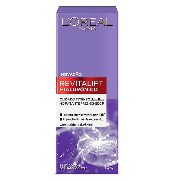 Creme Antirrugas Loreal Revitalift Hialurônico 15g