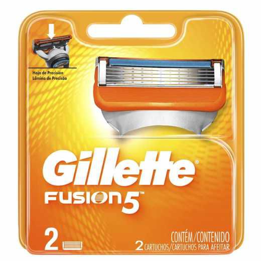 Carga Gillette Fusion 5 C/2
