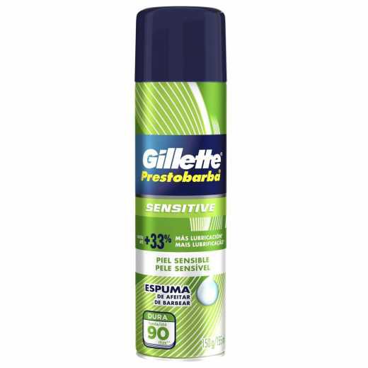 Espuma de Barbear Gillette Sensitive 150g