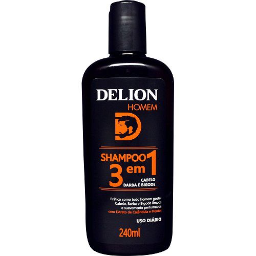 Shampoo Delion Homem 3 em 1 240ml