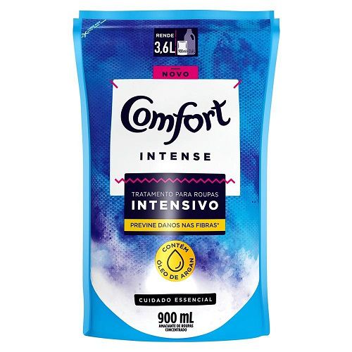 Amaciante Concentrado Comfort Intense Refil 900ml