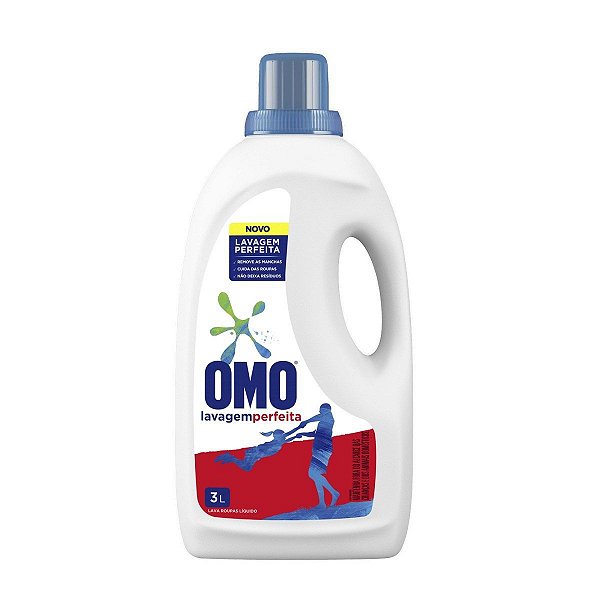 Detergente Líquido Omo Lavagem Perfeita 3L