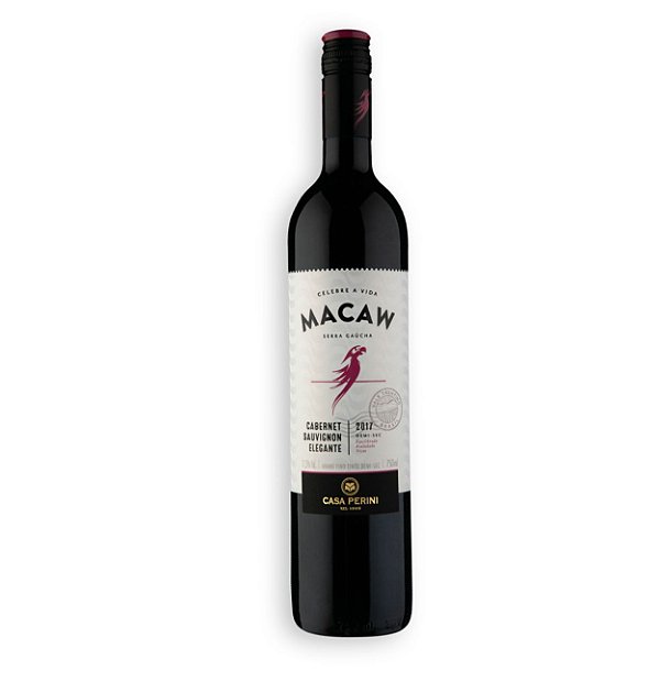 Vinho Tinto Macaw Cabernet Sauvignon Elegante 750ml