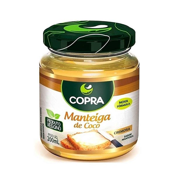 Manteiga de Coco Copra Cremosa 200ml