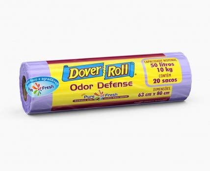 Saco Para Lixo Dover-Roll Odor Defense C/20 50L