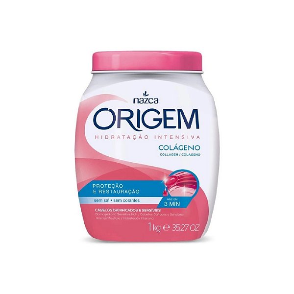 Creme de Tratamento Origem Colágeno Hidratação Intensiva 1Kg