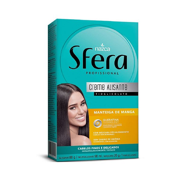 Creme Alisante Nazca Sfera Manteiga de Manga 170g