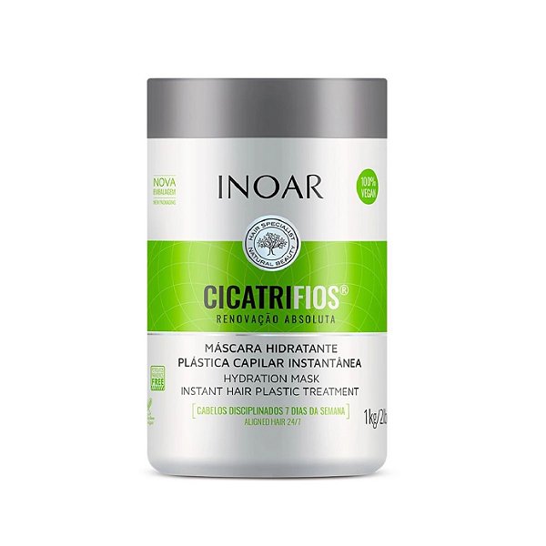 Máscara de Tratamento Inoar Cicatrifrios 1Kg