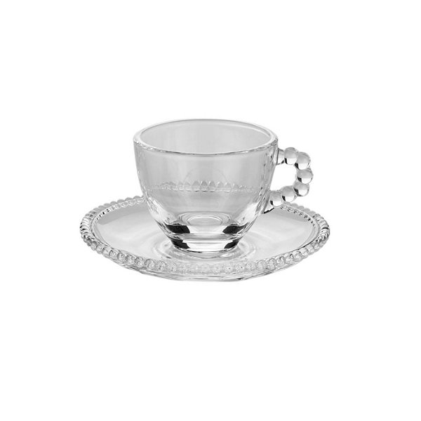 Conjunto de Xícaras Cristal Rojemac C/4 100ml