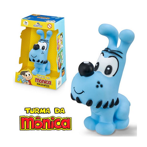 Boneco Bidu Turma da Mônica Mascotes 3+ Anos