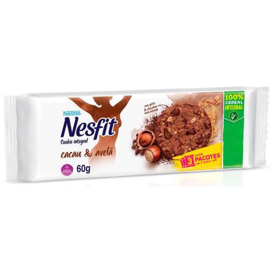 Cookies Nestlé Nesfit Cacau & Avelã 60g