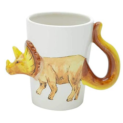 Caneca Rojemac Cerâmica Triceratops 26781 300ml