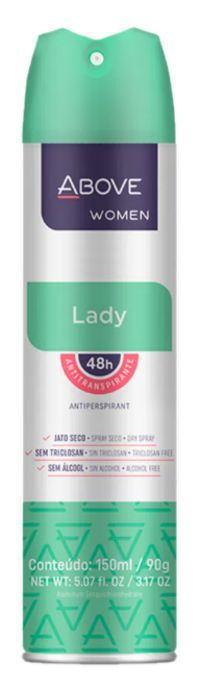 Desodorante Aerosol Above Lady 150ml