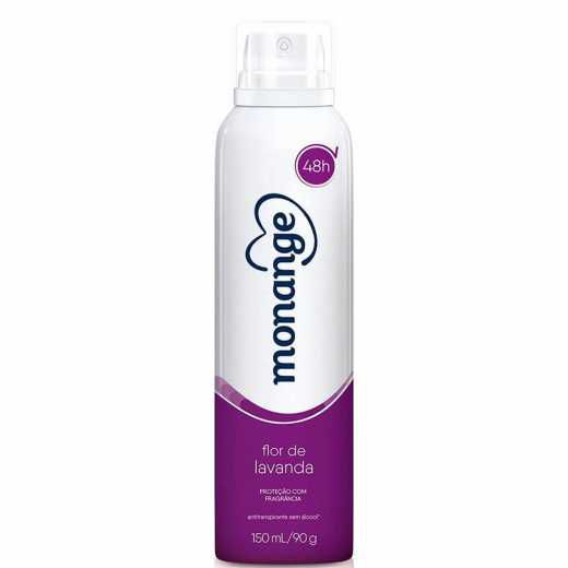 Desodorante Aerosol Monange Flor de Lavanda 150ml