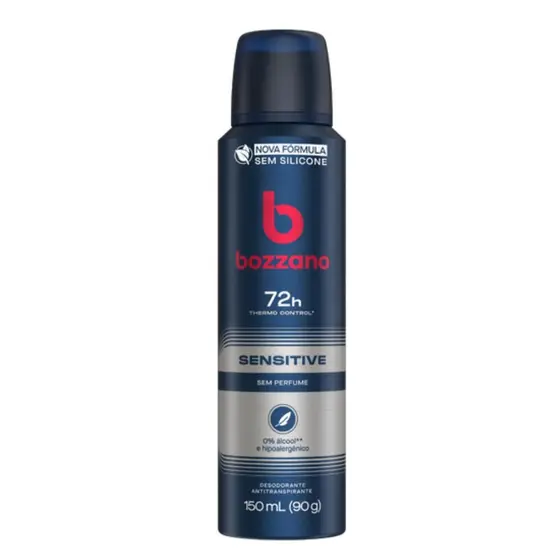 Desodorante Aerosol Bozzano Sensitive 150ml