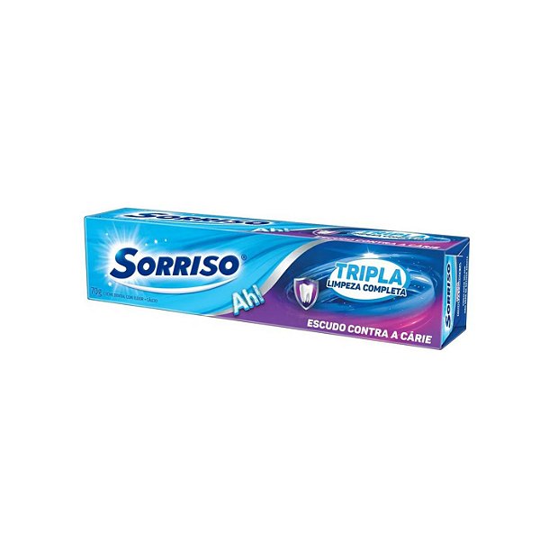 Creme Dental Sorisso Tripla Limpeza Completa 120g