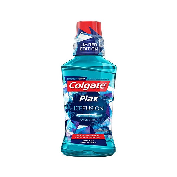 Enxaguante Bucal Colgate Plax Ice Fusion Cold Mint 250ml