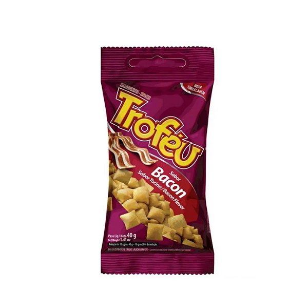 Salgadinho Troféu Bacon 40g