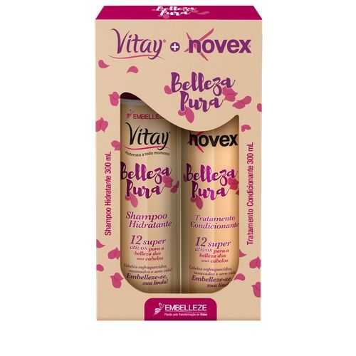 kit Shampoo e Condicionador Novex Beleza Pura 300ml