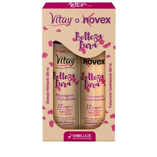 kit Shampoo e Condicionador Novex Beleza Pura 300ml