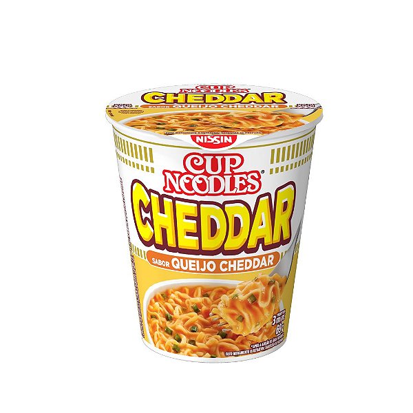 Cup Noodles Nissin Queijo Cheddar 69g