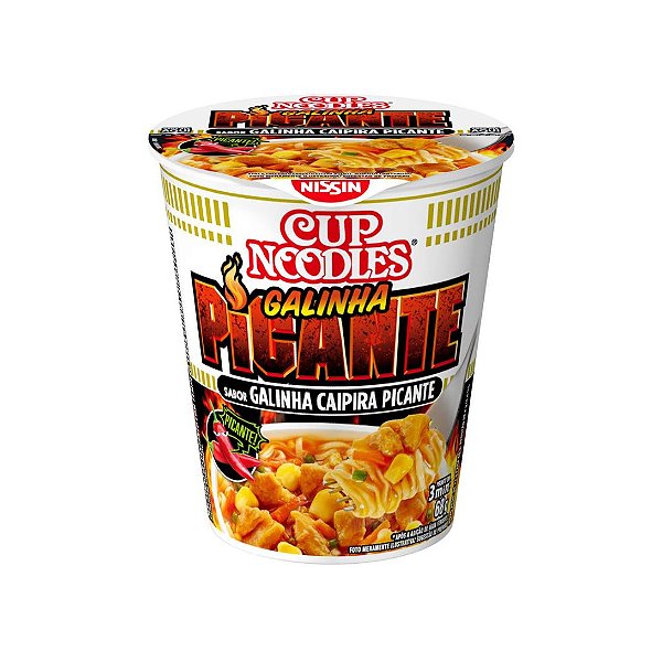 Cup Noodles Nissin Galinha Caipira Picante 68g