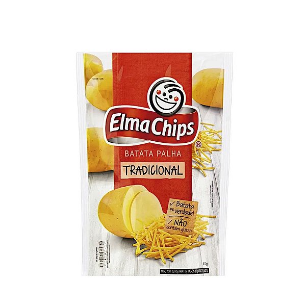 Batata Palha Elma Chips Tradicional 110g