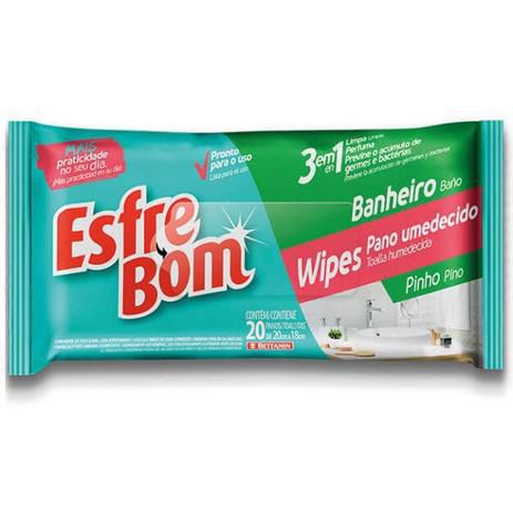 Pano Úmido Bettanin Esfrebom Banheiro BT4690